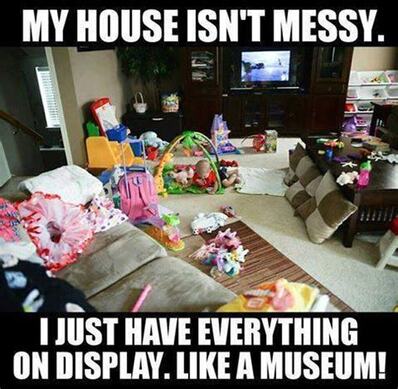 Messy House Meme