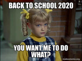 back to school 2020 reluctant kid