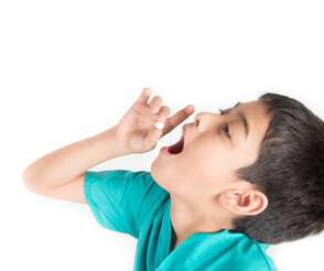 child taking meds