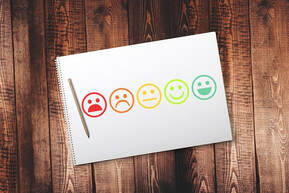 evaluation smiley rating scale
